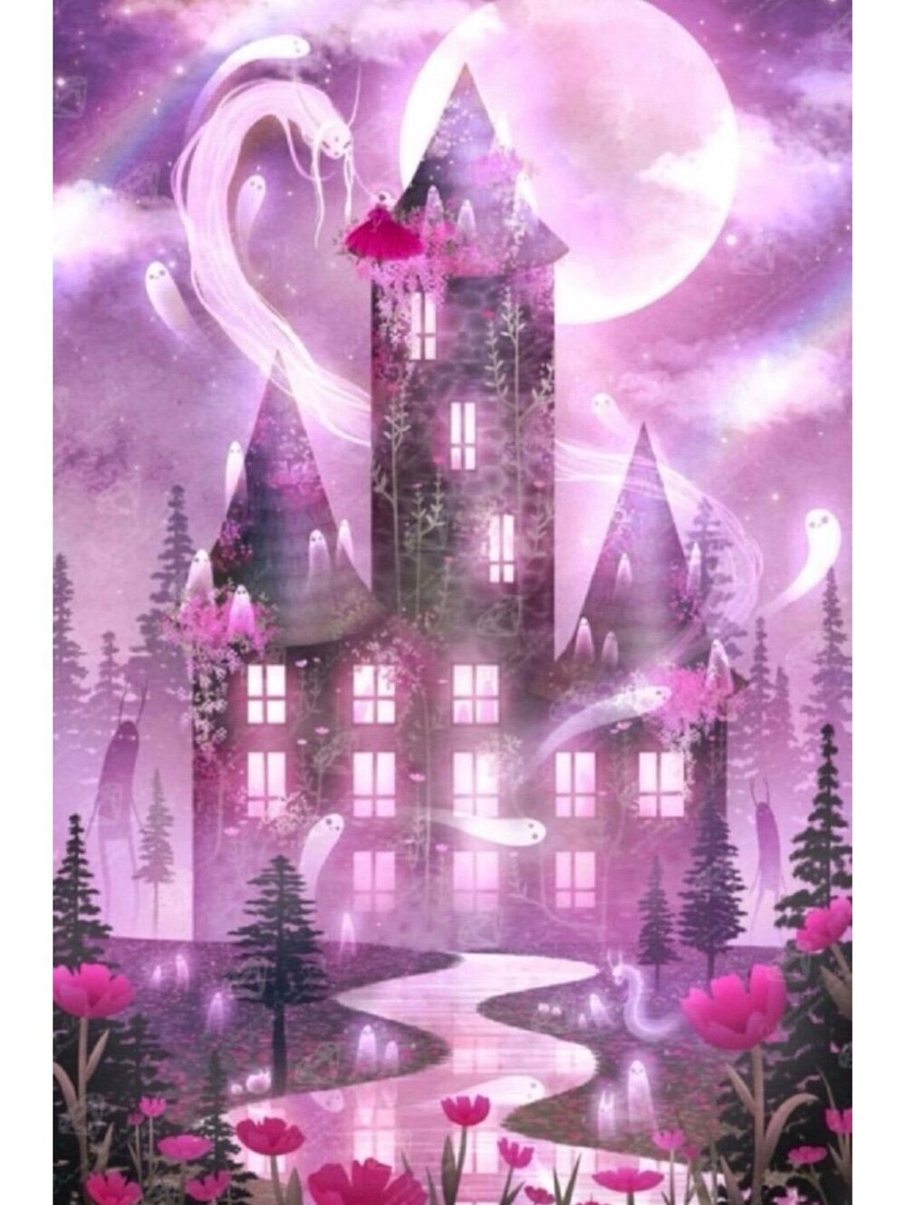 SEALED Spirit Lands Castle by Moonbound Studio - Diamond Art Club - Archived